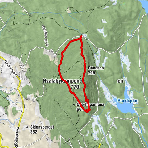 Gran - Rånåsen - Hvalabykampen