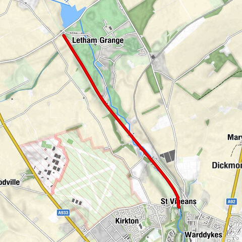 Arbroath - St Vigeans - Letham Grange