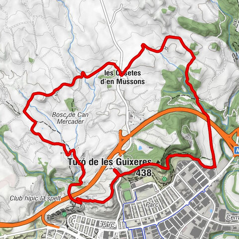 Òdena - Turó de les Guixeres - Igualada