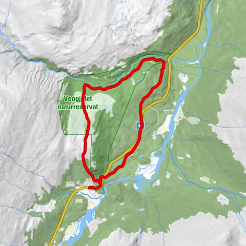 Hindsæter - Stuttgongfossen - Skobekkbua
