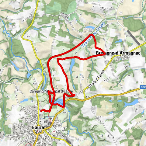 Eauze - Broustet - A Broqua - Bretagne-d'Armagnac