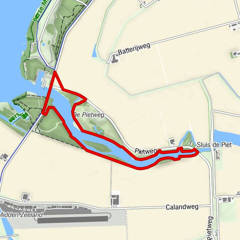 Wolphaartsdijk - Sluis de Piet