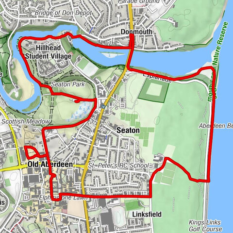 Old Aberdeen - King's College Chapel - St Mary's Parish Church - Aberdeen