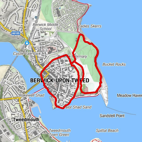 Berwick-upon-Tweed - Cumberland Bastion - Megs Mount