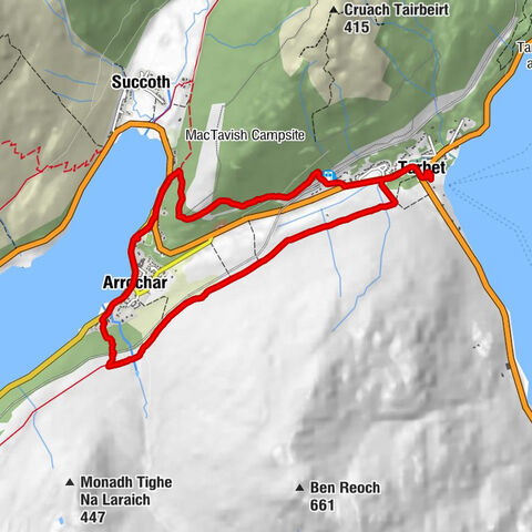 Argyll and Bute - Arrochar - Tarbet - Slanj Loch Lomond