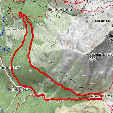 Laval-en-Belledonne - Refuge du habert d'Aiguebelle - Aiguebelle