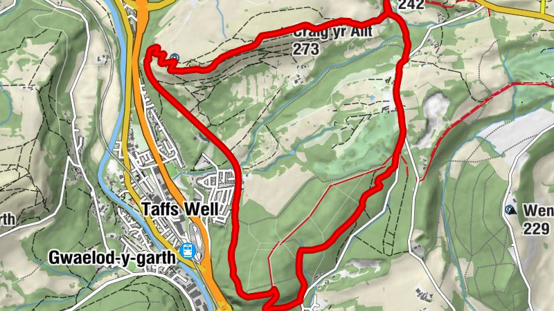 Taffs Well - Craig yr Allt - Caerphilly