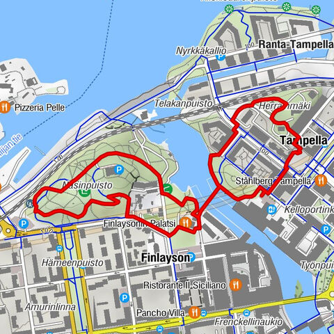 Tampella - Ranta-Tampella - Tampere - Tammerkoski