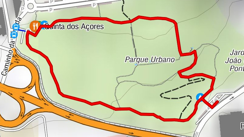 Ponta Delgada (São Pedro) - Quinta dos Açores - Ponta Delgada - Ponta Delgada (São Sebastião)