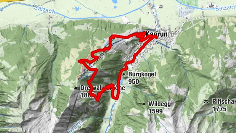 Maiskogel - Bachler Trail - Tauern Cycle Path