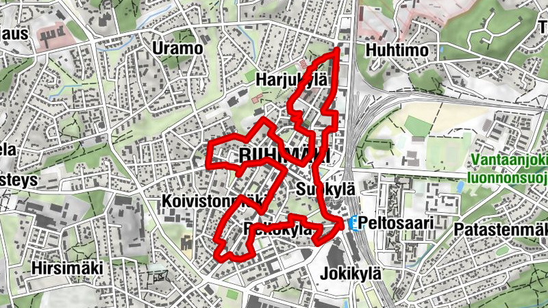 Peltokylä - Riihimäki - Suokylä