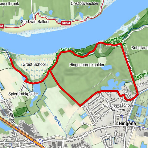 Temse - Kragenwiel - Bornem - Hingene