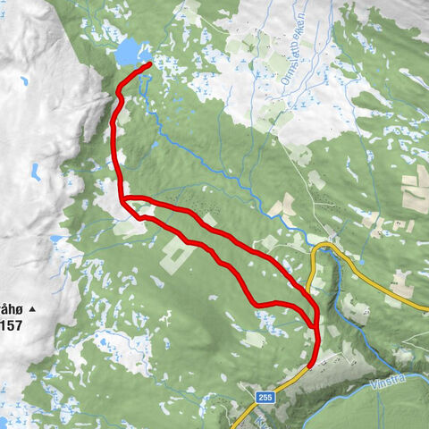 Skåbu - Nysetra - Tjønnsetra