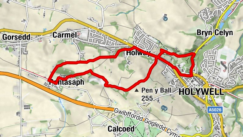 Holywell - Pen y Ball - St. David's Church - St Winefride's Well