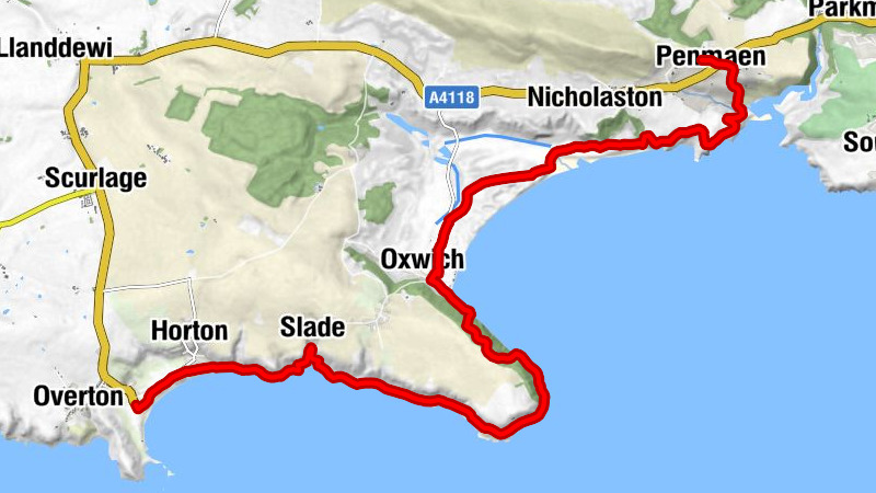 Penmaen - Nott Hill - St. Illtyd's - The Smugglers Haunt