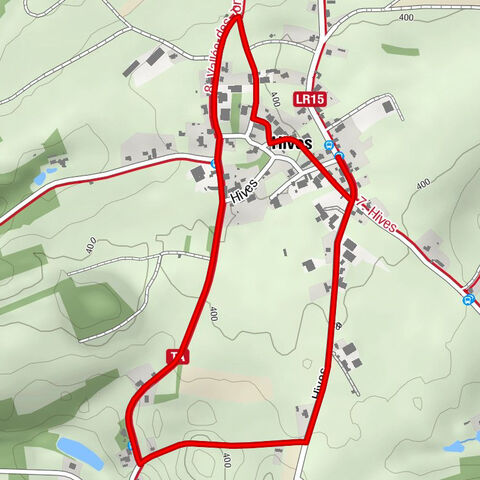 Hives - Église Saint-Martin - Lavaux