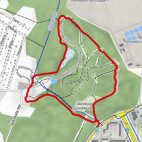 Narva - Kantsimägi - Pähklamägi - Narva linn