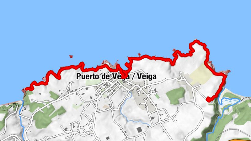 Navia - El Cuerno - Puerto de Vega / Veiga - Capilla de Nuestra Señora de la Atalaya