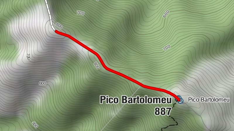 Nordeste - Bartolomeu - Pico Bartolomeu