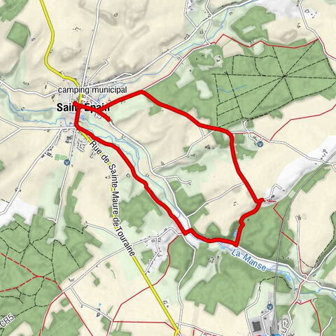 Le Bourg - Église Saint-Épain - Saint-Épain - Le Cimetière