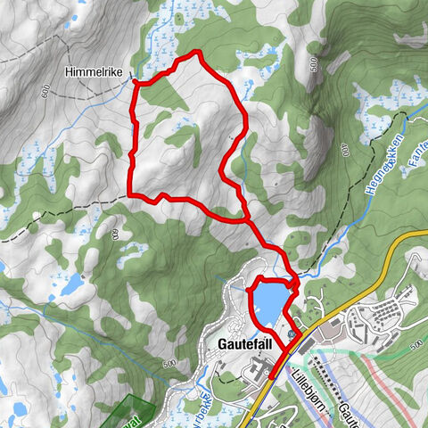 Ski Lodge Gautefall - Kvitbergsvåene - Gautefall