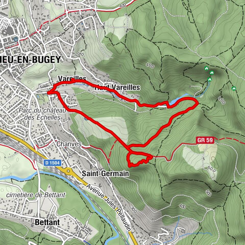 Vareilles - Haut Vareilles - Fontaine Thevenard - Ambérieu-en-Bugey