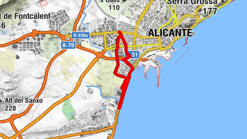 Alacant / Alicante - Urbanització El Palmeral - Polígon El Baver