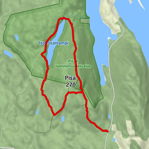 Nilsiä - Pirunkellari - Pisa