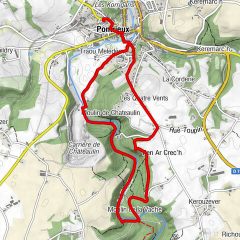 La Halte - Pontrieux - Crêperie des Lavoirs - Traou Meledern