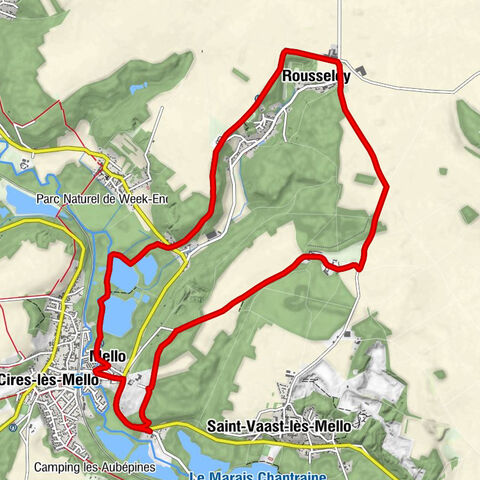 Messie - Cires-lès-Mello - Collégiale Notre-Dame - Chapelle Saint-Nicolas