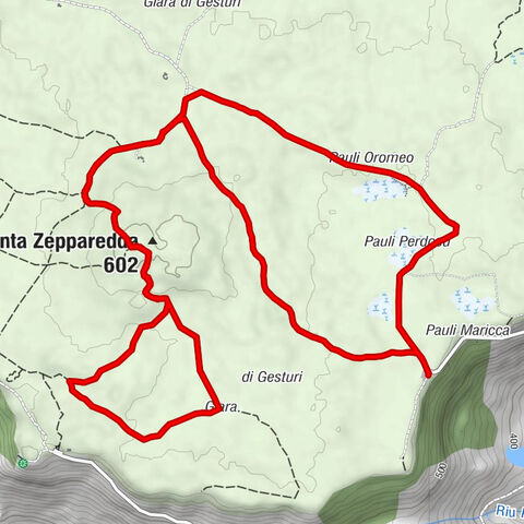 Tuili - Punta Zepparedda