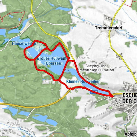 Eschenbach i.d.OPf. - Kleinkotzenreuth - Obersee - Großkotzenreuth