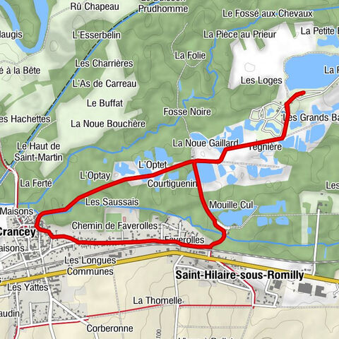 Saint-Hilaire-sous-Romilly - La Noue des Rois - Crancey