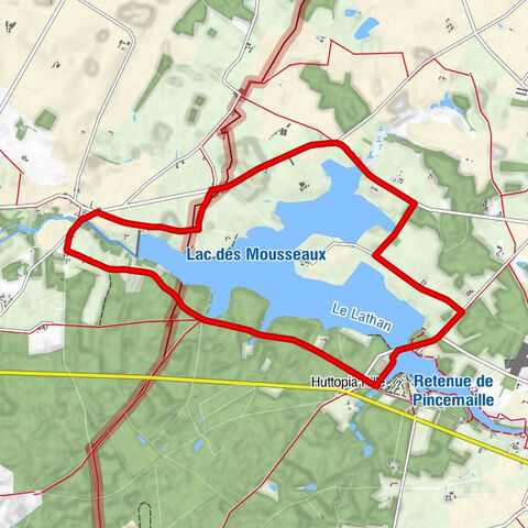 Pincemaille - Le Gué Morin - Billot de Saint-Urbain - Les Mines