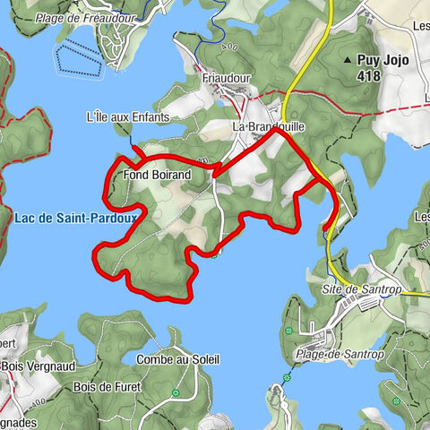 Saint-Pardoux - La Brandouille - L'Île aux Enfants