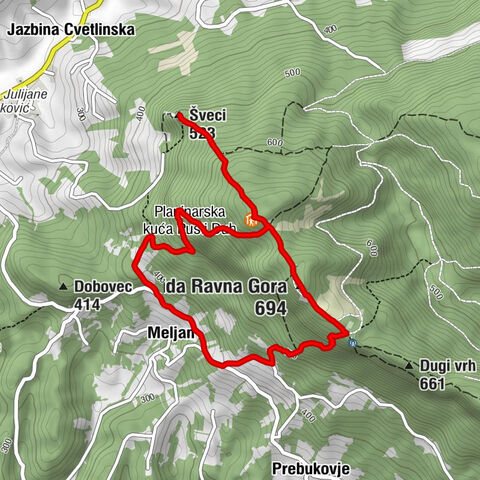 Meljan - Piramida Ravna Gora - Šveci - Varaždinska županija