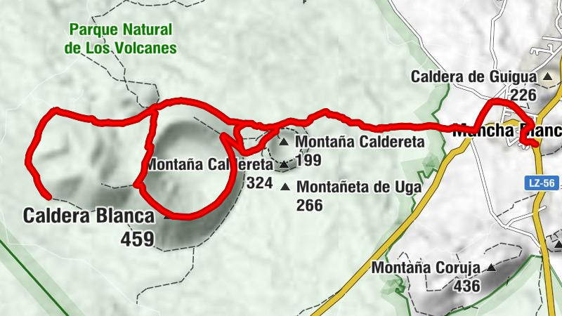Mancha Blanca - Casas Del Islote - Montaña Blanca