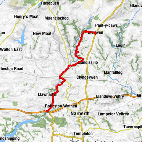 Efailwen - Rhydwilym - St Aidan - Llawhaden