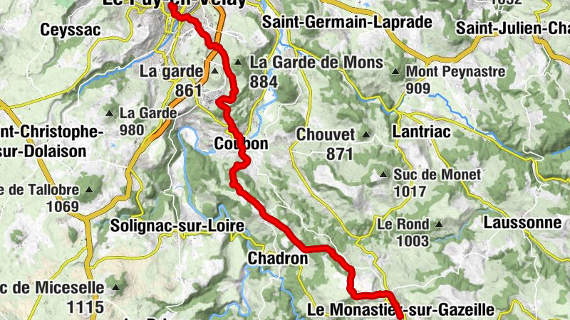 Le Puy-en-Velay - Église Saint-Georges - Volhac - Le Monastier-sur-Gazeille