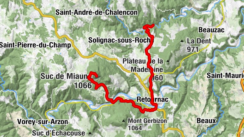 La Villette - Église Saint-Mathieu - Église collégiale Saint-Jean-Baptiste - Suc de Miaune