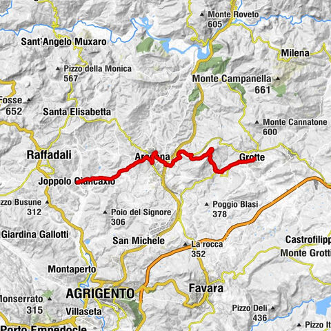 Grotte - Chiesa dell'Immacolata - San Giacomo Maggiore (Chiesa Madre) - Trattoria da Carmelo