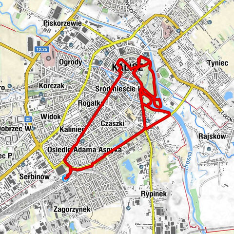 Kalisz - Kościół św. Józefa i św. Piotra z Alkantary - Bazylika Kolegiacka Wniebowzięcia Najświętszej Maryi Panny - Kościół pw. Świętego Wojciecha i Świętego Stanisława Biskupa