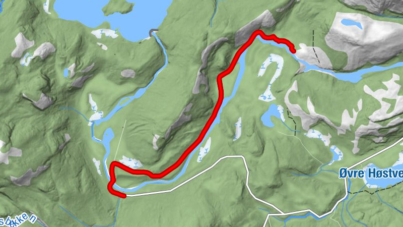 Nissedal - Reinfossen - Fossheim