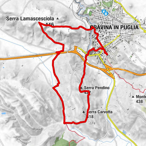 Gravina in Puglia - Santa Maria del Suffragio - Chiesa Rupestre Madonna della Stella - Serra Pendino