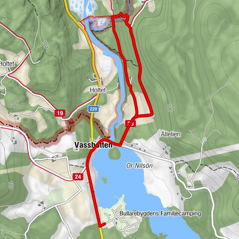 Jack's Place - Vassbotten - Berget - Älgafallet