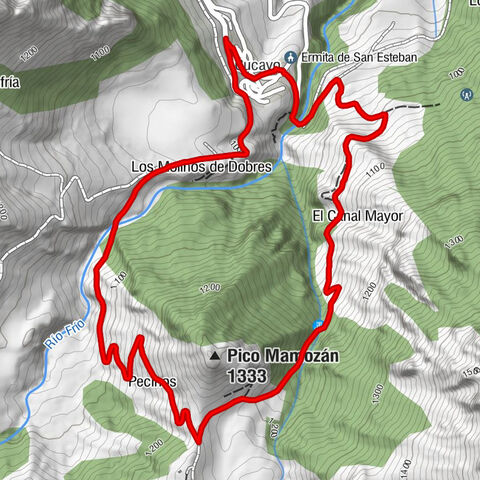 Vega de Liébana - Pecinos - Ermita de San Esteban - Cucayo