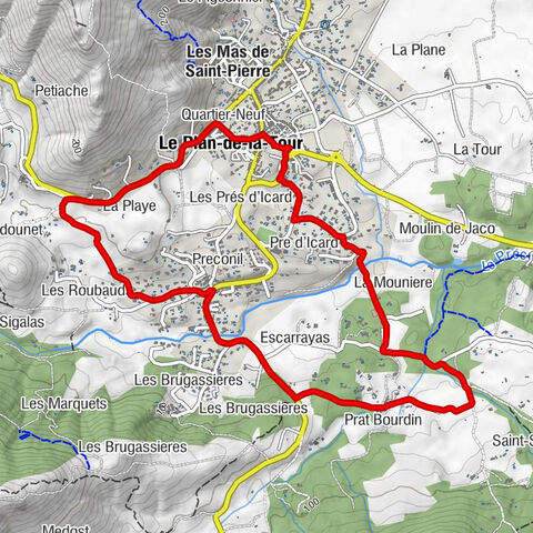 Saint-Martin - Le Plan-de-la-Tour - Saint-Pierre - Les Hoirs