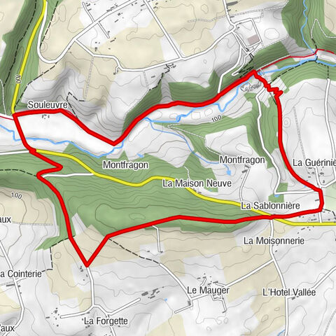 La Ferrière-Harang - Souleuvre - Les Vaux de Souleuvre - Carville