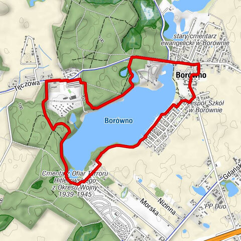 powiat bydgoski - Borówno