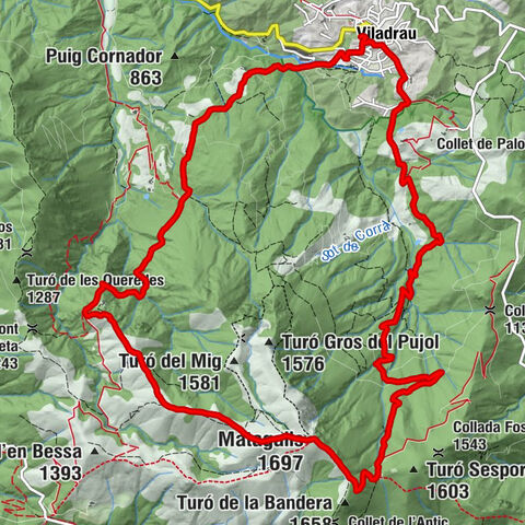 Viladrau - Turó de Sant Segimon - Matagalls - Sant Martí de Viladrau